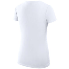 Florida Panthers G-III 4Her by Carl Banks Women's Super-Slim Fit Lightweight Dot Print Team V-Neck T-Shirt White
