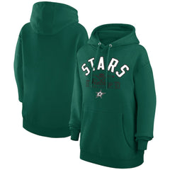 Dallas Stars Starter Puck Pullover Hoodie Green