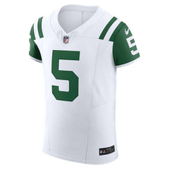 Garrett Wilson New York Jets Classic Alternate Vapor F.U.S.E. Elite Jersey - White