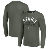 Dallas Stars Starter Puck Long Sleeve T-Shirt Green