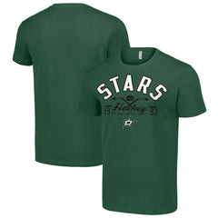 Dallas Stars Starter Half Puck T-Shirt Green