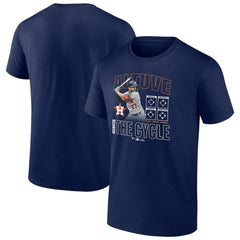 Jose Altuve Houston Astros Cycle T-Shirt - Navy
