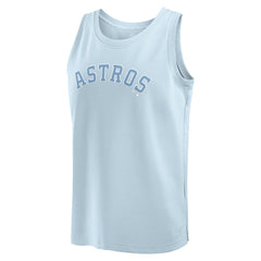 Houston Astros Elements Tank Top Light Blue