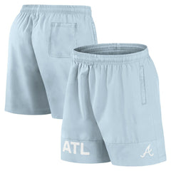 Atlanta Braves Elements Swim Shorts Light Blue
