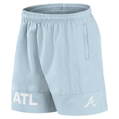 Atlanta Braves Elements Swim Shorts Light Blue