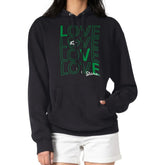 Dallas Stars G-III 4Her by Carl Banks Women's Hockey Love Fleece Pullover Hoodie Black