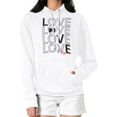 Philadelphia Flyers G-III 4Her by Carl Banks Women's Hockey Love Fleece Pullover Hoodie White