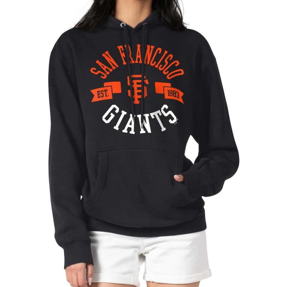 San Francisco Giants G-III 4Her by Carl Banks Women's City Graphic Pullover Hoodie Black