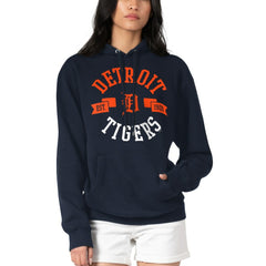 Detroit Tigers G-III 4Her by Carl Banks Women's City Graphic Pullover Hoodie Navy
