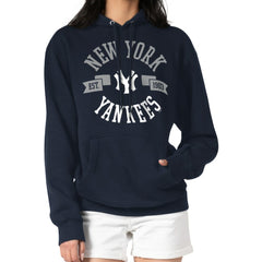 New York Yankees G-III 4Her by Carl Banks Women's City Graphic Pullover Hoodie Navy