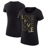 Vegas Golden Knights G-III 4Her by Carl Banks Women's Super-Slim Fit Lightweight Hockey Love T-Shirt Black