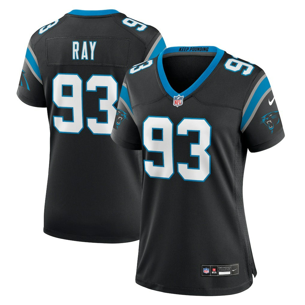 LaBryan Ray Carolina Panthers Women's Team Game Jersey - Black