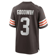 Marquise Goodwin Cleveland Browns Team Game Jersey - Brown