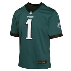 Jalen Hurts Philadelphia Eagles Youth Game Jersey - Green