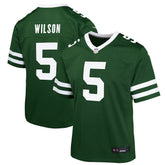 Garrett Wilson New York Jets Youth Game Jersey - Green