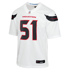 Will Anderson Jr. Houston Texans Youth Game Jersey - White