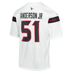 Will Anderson Jr. Houston Texans Youth Game Jersey - White