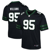 Quinnen Williams New York Jets Youth Game Jersey - Black