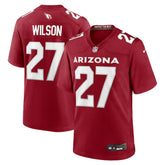 Divaad Wilson Arizona Cardinals Team Game Jersey - Cardinal