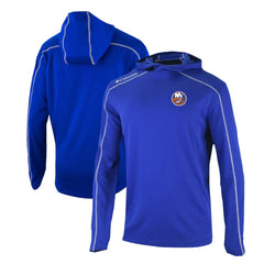 New York Islanders Columbia Omni-Wick Shotgun Long Sleeve Hoodie T-Shirt Blue