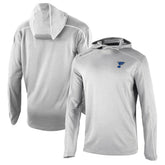 St. Louis Blues Columbia Omni-Wick Shotgun Long Sleeve Hoodie T-Shirt Gray