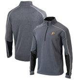 Anaheim Ducks Columbia Omni-Wick Shotgun 2.0 Quarter-Zip Pullover Top Gray/Black