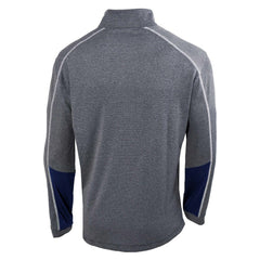 Nashville Predators Columbia Omni-Wick Shotgun 2.0 Quarter-Zip Pullover Top Gray/Navy