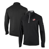 Carolina Hurricanes Columbia Omni-Wick Wickhams Hills Half-Zip Pullover Top Black