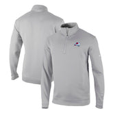 Colorado Avalanche Columbia Omni-Wick Wickhams Hills Half-Zip Pullover Top Gray