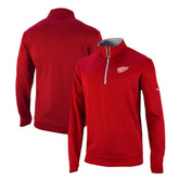 Detroit Red Wings Columbia Omni-Wick Wickhams Hills Half-Zip Pullover Top Red