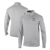 Pittsburgh Penguins Columbia Omni-Wick Wickhams Hills Half-Zip Pullover Top Gray