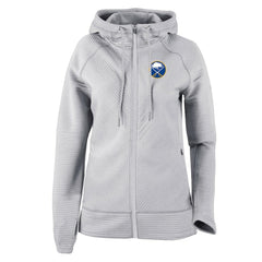 Buffalo Sabres Columbia Women's Omni-Wick Pack It Up Full-Zip Jacket Gray