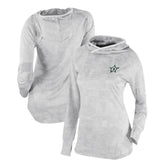 Dallas Stars Columbia Women's Omni-Wick Sunday Ball Pullover Hoodie White
