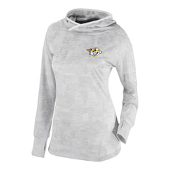Nashville Predators Columbia Women's Omni-Wick Sunday Ball Pullover Hoodie White