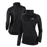 Philadelphia Flyers Columbia Women's Omni-Wick Shotgun 2.0 Quarter-Zip Pullover Top Black