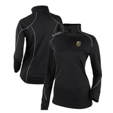 Vegas Golden Knights Columbia Women's Omni-Wick Shotgun 2.0 Quarter-Zip Pullover Top Black