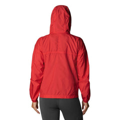 Carolina Hurricanes Columbia Women's Flash Challenger Full-Zip Windbreaker Jacket Red