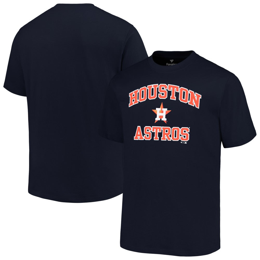 Houston Astros Profile Big & Tall Heart & Soul T-Shirt Navy