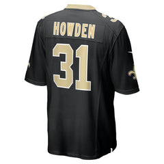 Jordan Howden New Orleans Saints Team Game Jersey - Black