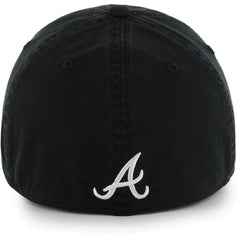 Atlanta Braves Crosstown Classic Franchise Fitted Hat Black | 47 brand