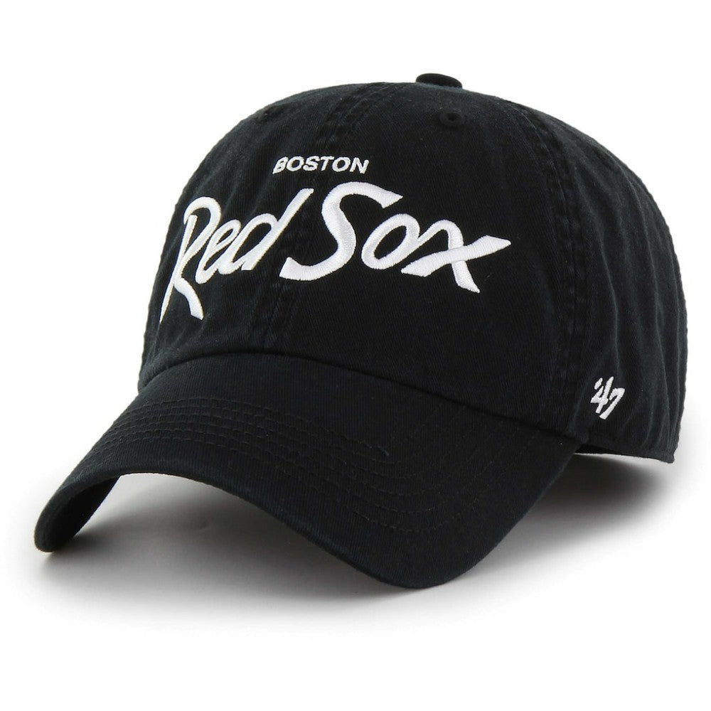 Boston Red Sox Crosstown Classic Franchise Fitted Hat Black | 47 brand