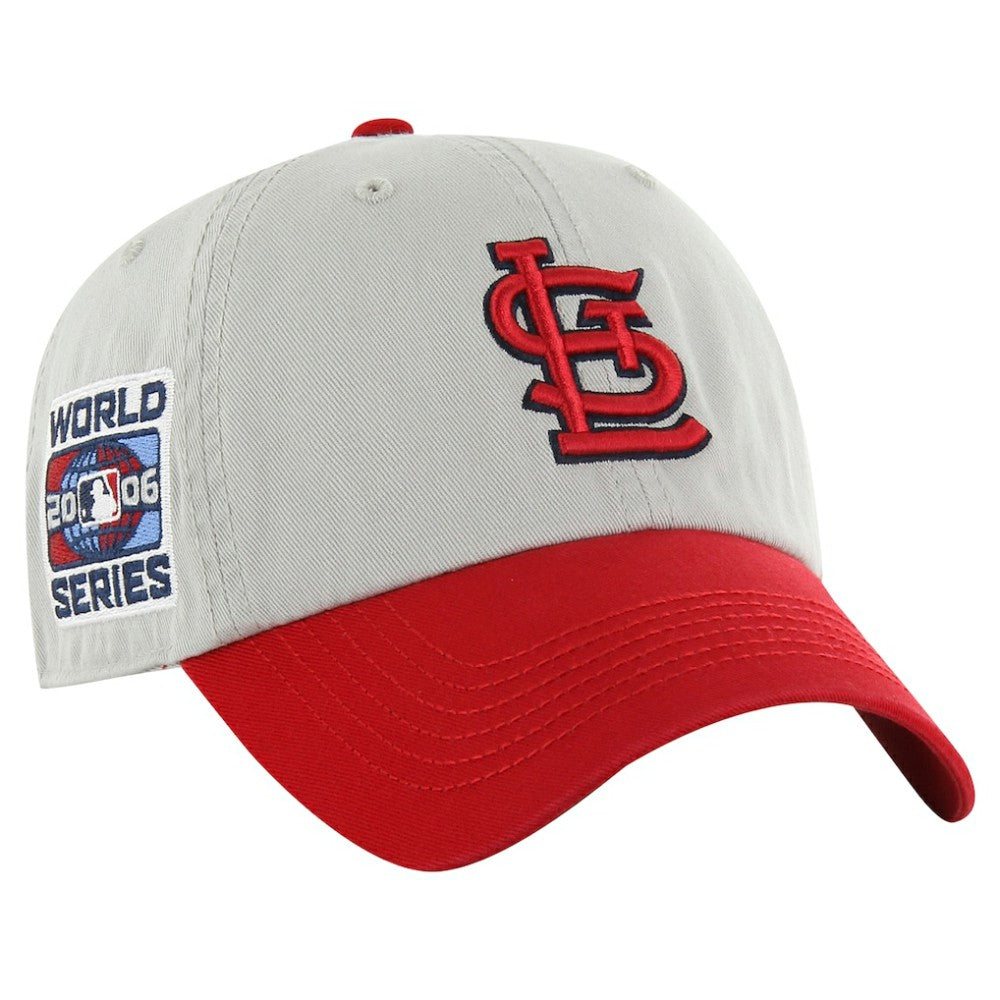 St. Louis Cardinals Sure Shot Classic Franchise Fitted Hat Gray/Red | 47 brand