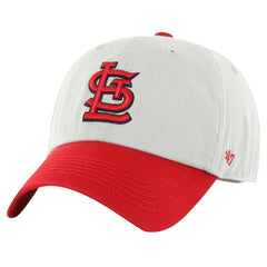 St. Louis Cardinals Sure Shot Classic Franchise Fitted Hat Gray/Red | 47 brand