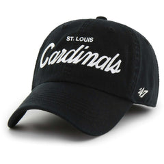 St. Louis Cardinals Crosstown Classic Franchise Fitted Hat Black | 47 brand