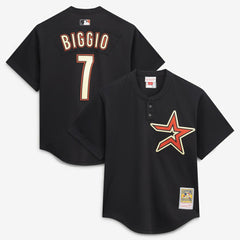 Craig Biggio Houston Astros Authentic Batting Practice Jersey - Black