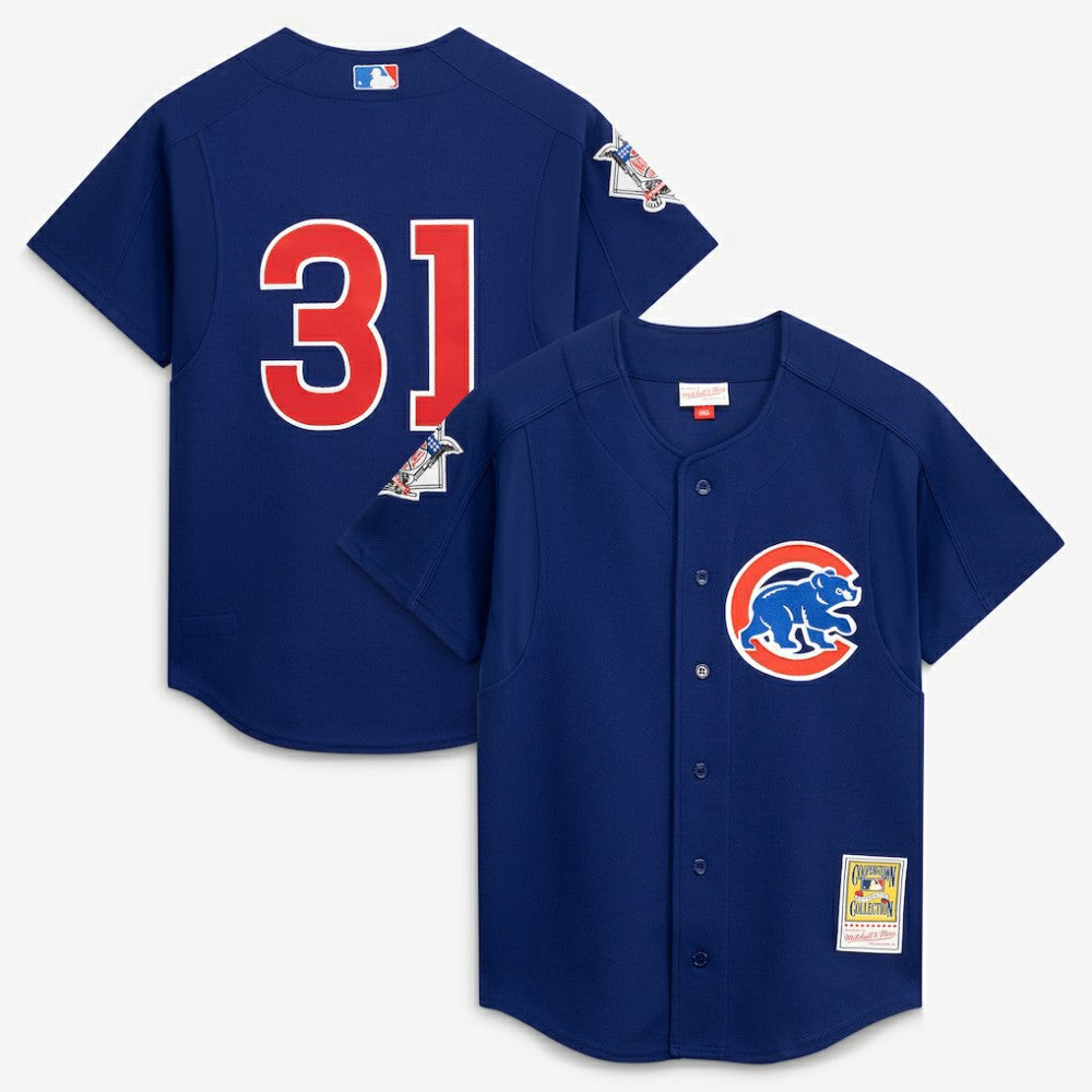 Greg Maddux Chicago Cubs Cooperstown Collection 2005 Batting Practice Jersey - Royal