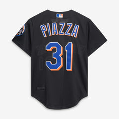 Mike Piazza New York Mets Cooperstown Collection 2000 Batting Practice Jersey Black | Mitchell & Ness