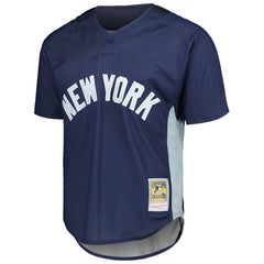 Mariano Rivera New York Yankees Mitchell & Ness Authentic Batting Practice Jersey - Navy