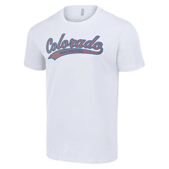 Colorado Avalanche Starter Tailsweep T-Shirt White