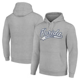 Florida Panthers Starter Tailsweep Fleece Tri-Blend Pullover Hoodie Heather Gray